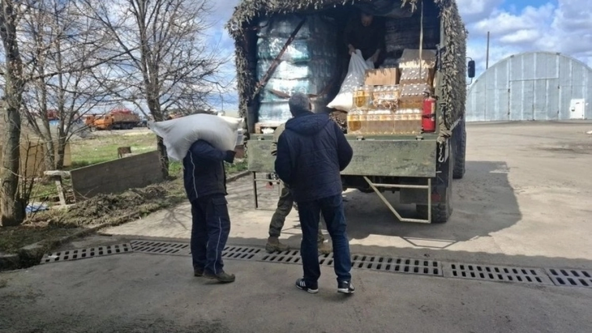 Липецкий депутат Геннадий Крутских отправил гуманитарный груз бойцам