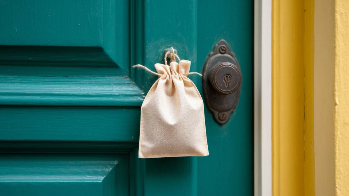 Привязываю чайный пакетик к ручке двери: подруга смеялась, а теперь сама так делает и рассыпается в благодарностях