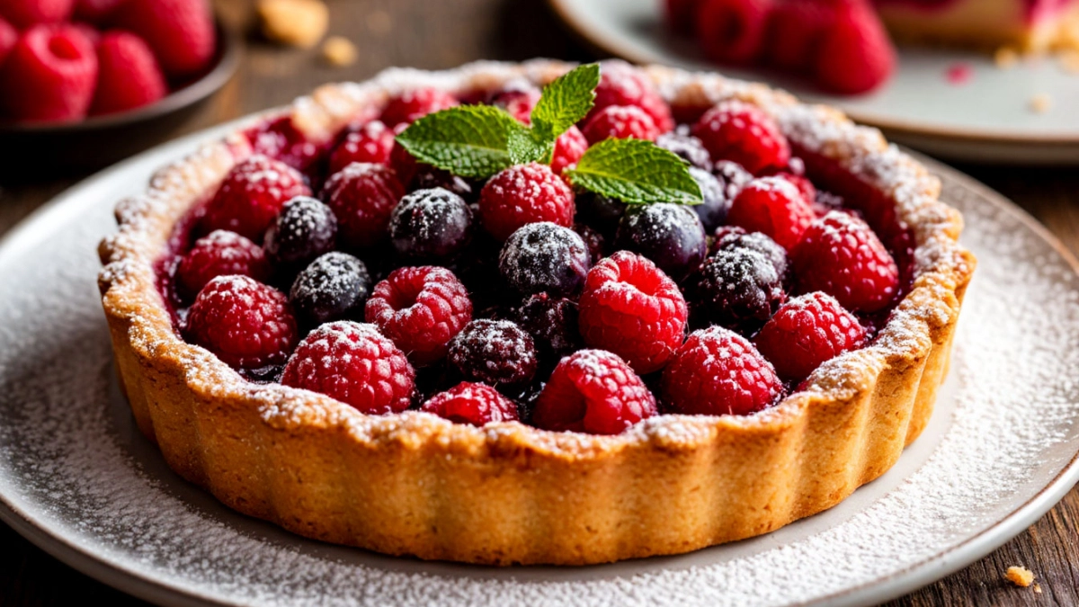 Беру замороженные ягоды и за 5 минут делаю вкуснейший пирог: пеку каждый день – быстро и просто