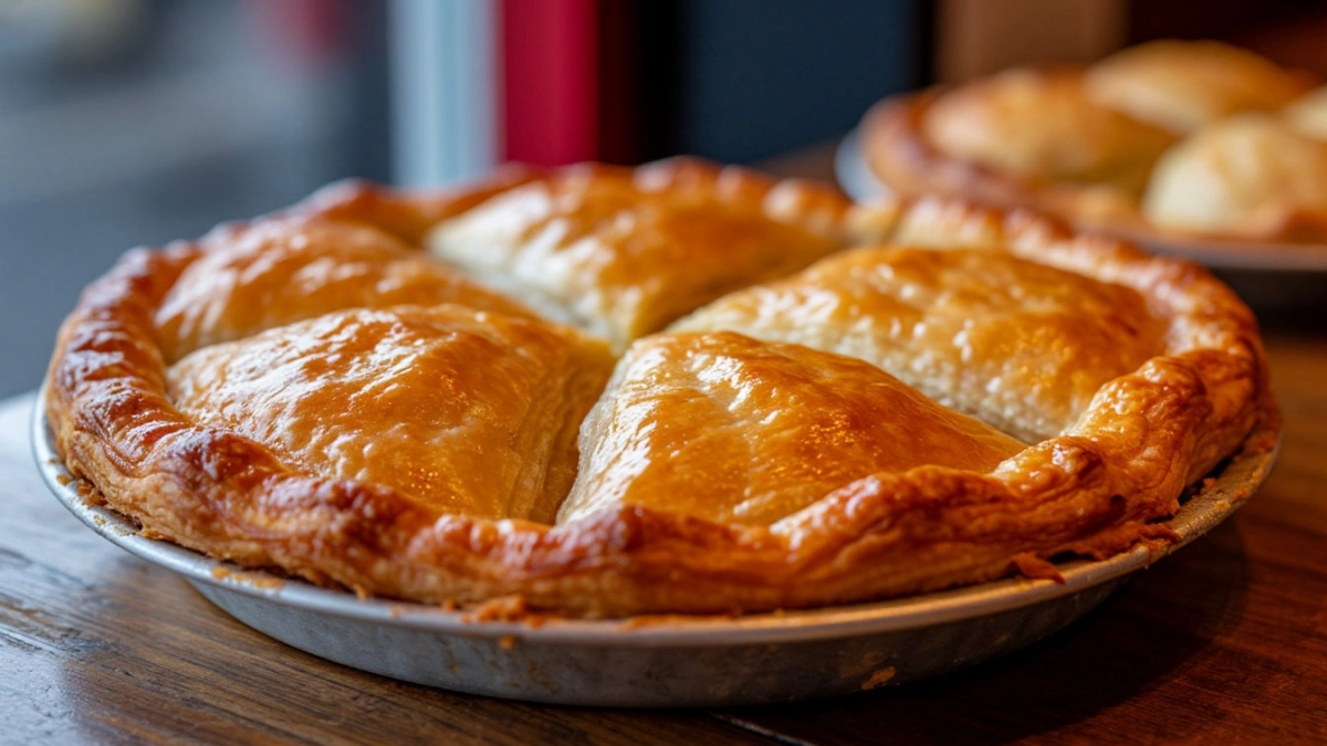 Домашние пирожки обычно пышные, а эти — как из ларька у метро: тонкие, пузырчатые, хрустящие