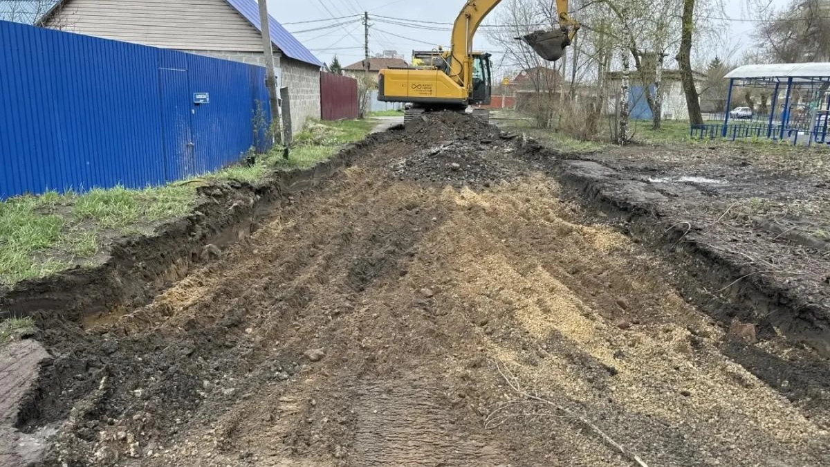 Грязинское шоссе начали ремонтировать по нацпроекту