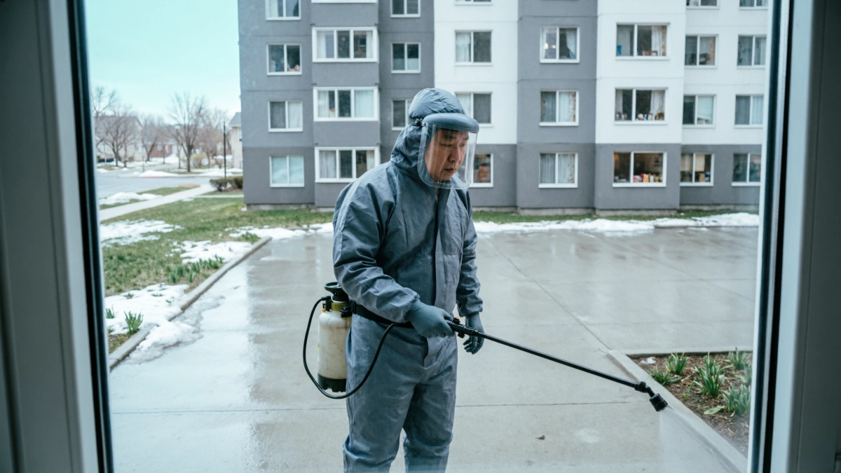 Елецкий микрорайон прошел обработку от клещей