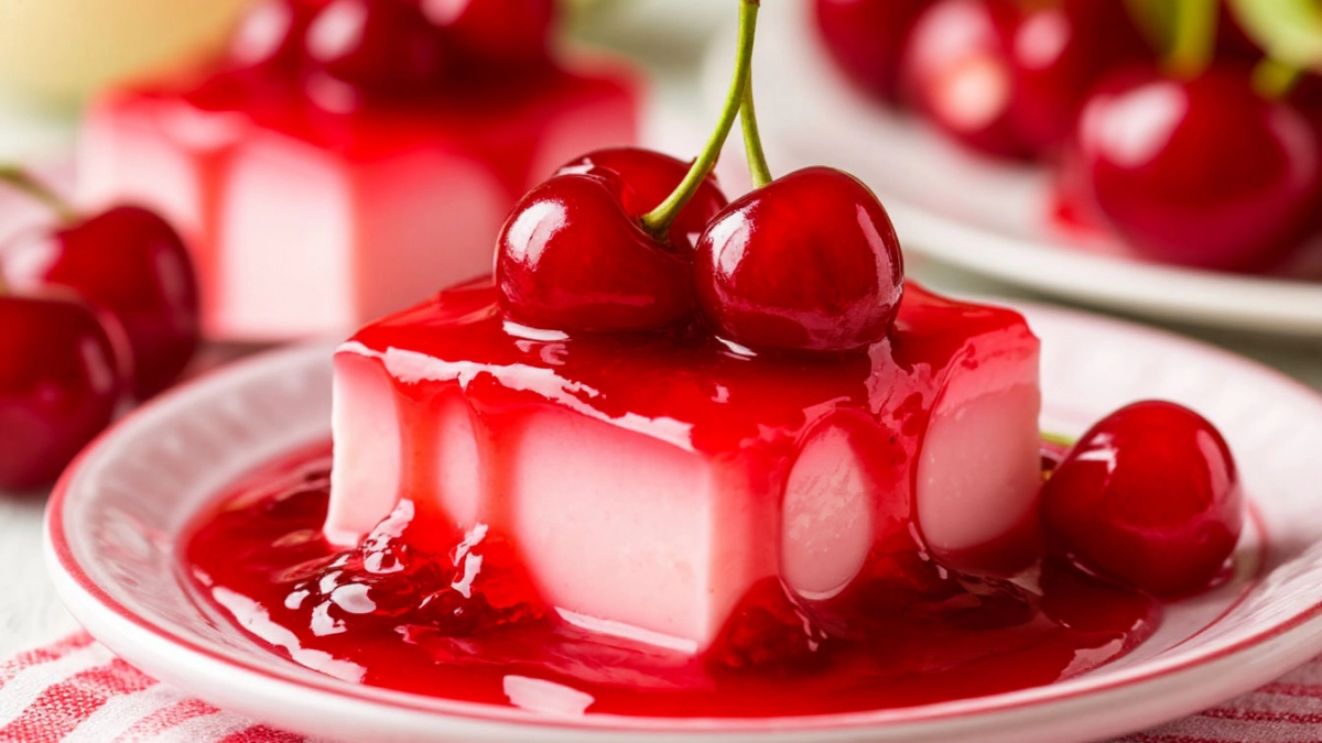 Воздушное вишнёвое желе из ряженки: вкусный десерт без вреда для фигуры – готовится 20 минут и поднимает настроение