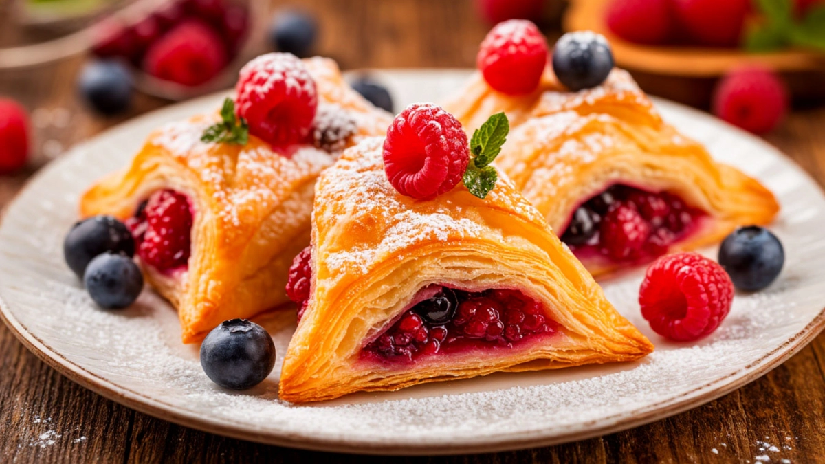 10 минут – и вкуснятина к чаю на столе: 3 рецепта слоек из готового теста — сладкие и соленые