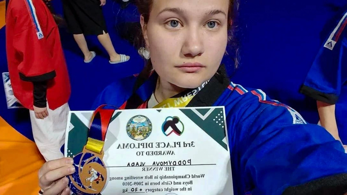 Липецкая спортсменка взяла бронзу первенства мира по борьбе на поясах