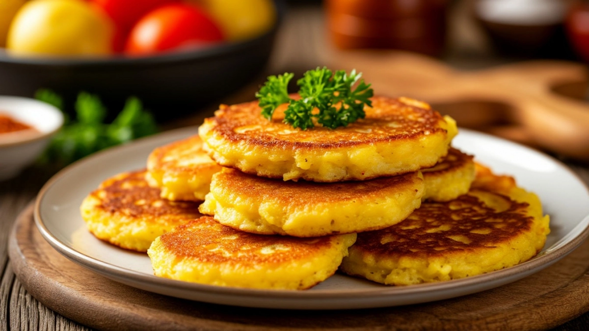 Мой фирменный рецепт картофельных оладий: хрустящие снаружи, нежные внутри, и соус, который всё объясняет