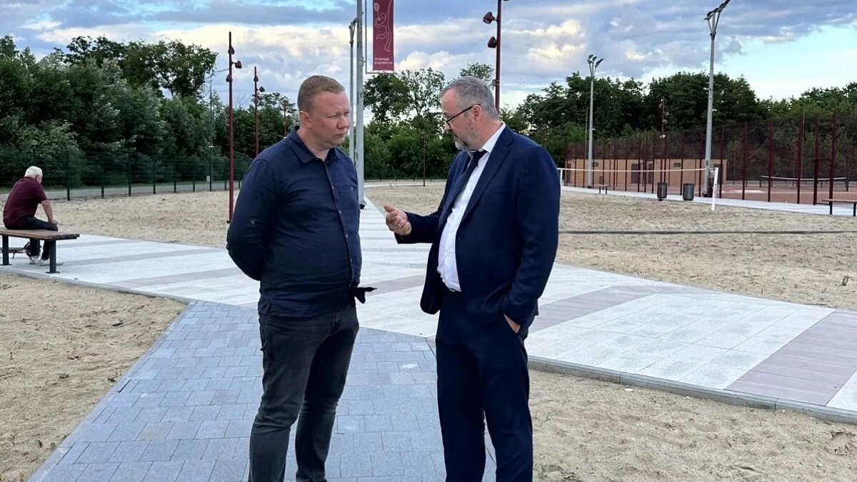 Щербаков нашёл недочёты на спортплощадках Зелёного острова
