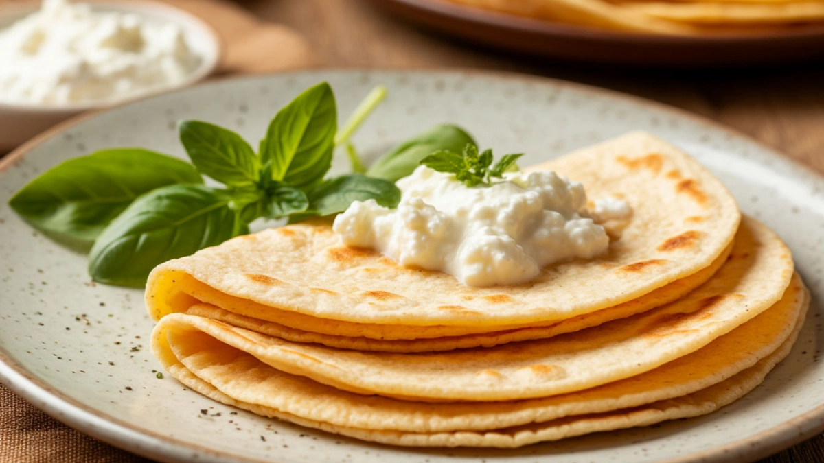 Творог, сыр и яйцо — через полчаса на столе гора лепешек: по вкусу как хачапури, только проще и быстрее