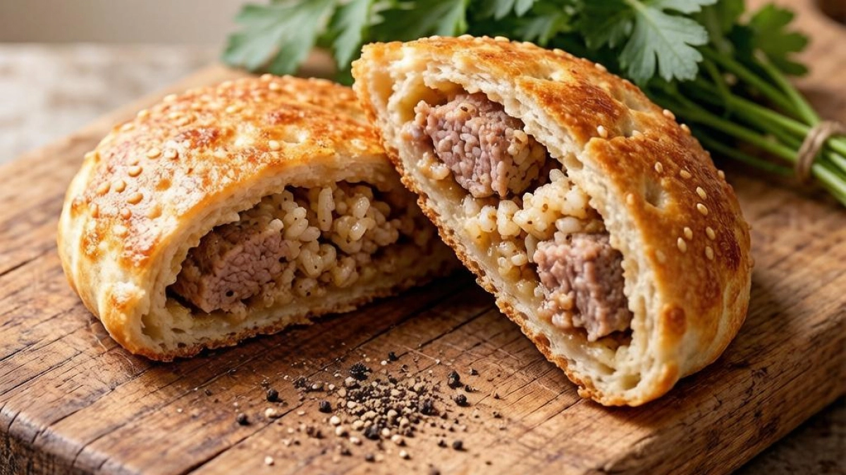 Пышные и румяные: готовлю сочные пирожки с рисом и мясом — превращают обычный день в маленький праздник