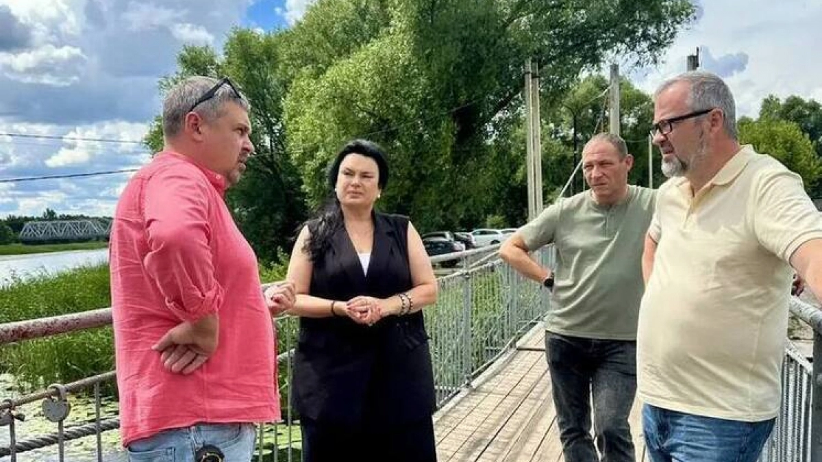 В Липецке отремонтировали аварийный мост на Сокольском пляже