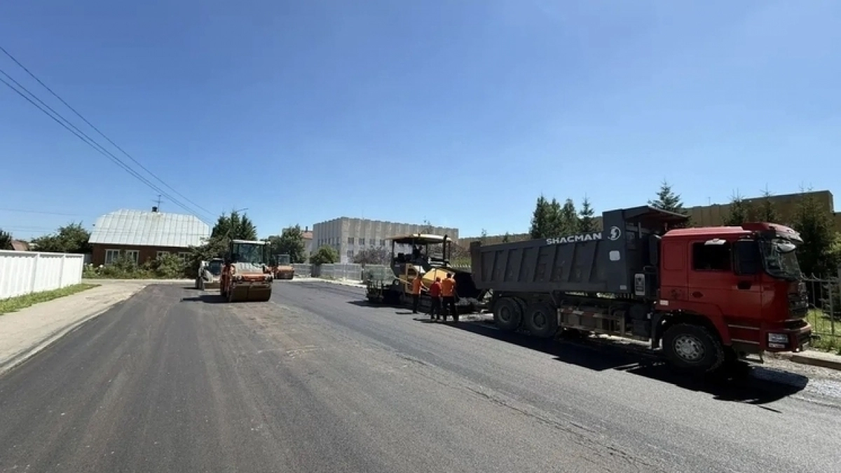 В Ельце завершён ремонт дороги на улице 220-й Стрелковой Дивизии