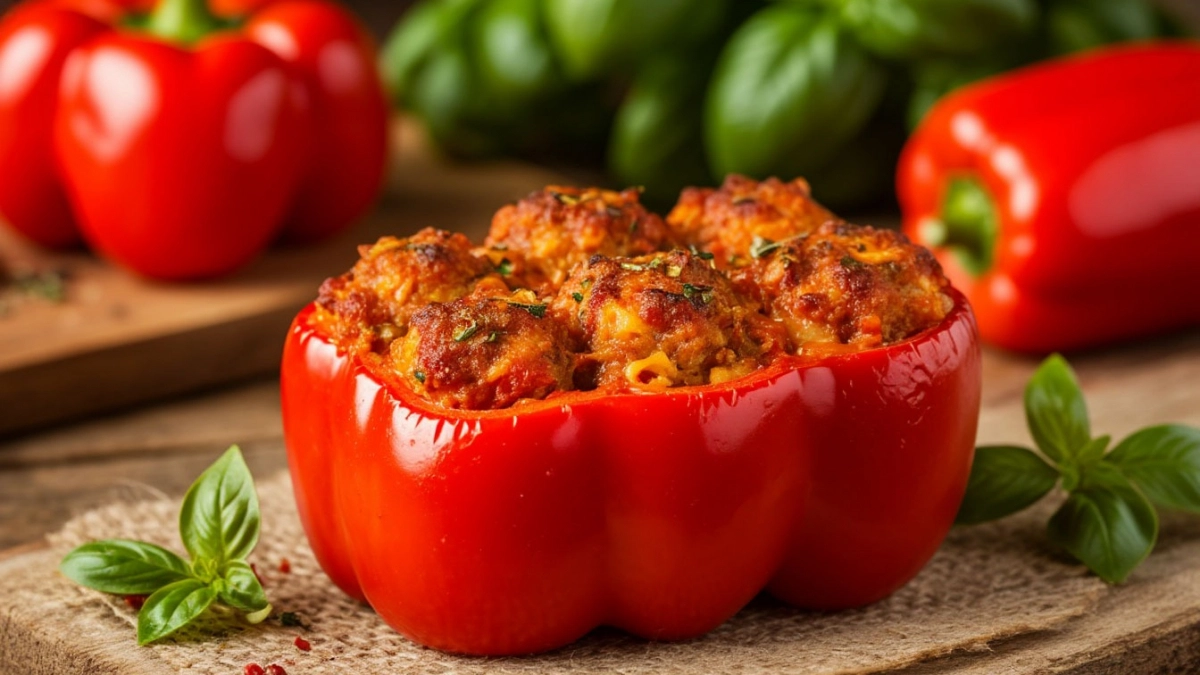Фаршированные перцы по-итальянски с тунцом и сыром: необычный рецепт, который удивит любителей классики