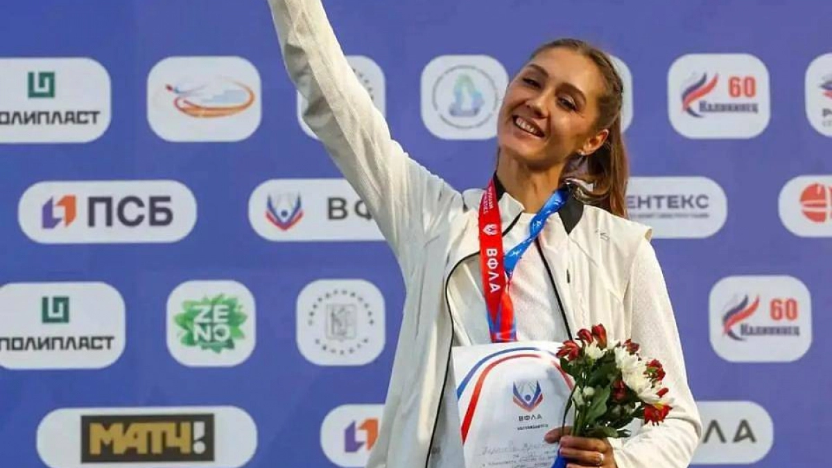 Липчанка Кристина Королёва завоевала медаль чемпионата России по лёгкой атлетике