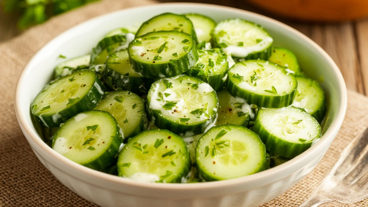 Когда огурцы надоели, готовлю их по-немецки: 2 продукта, но вкус другой — словно ешь салат в баварском кафе