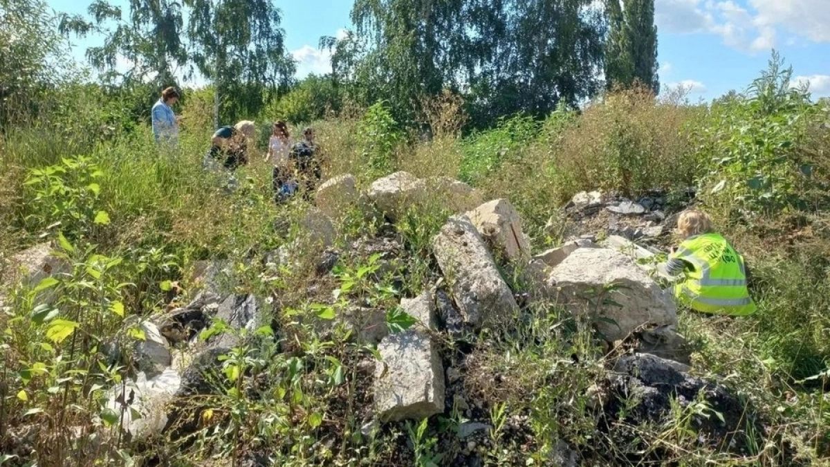 В Грязях нашли свалку с ядовитыми отходами