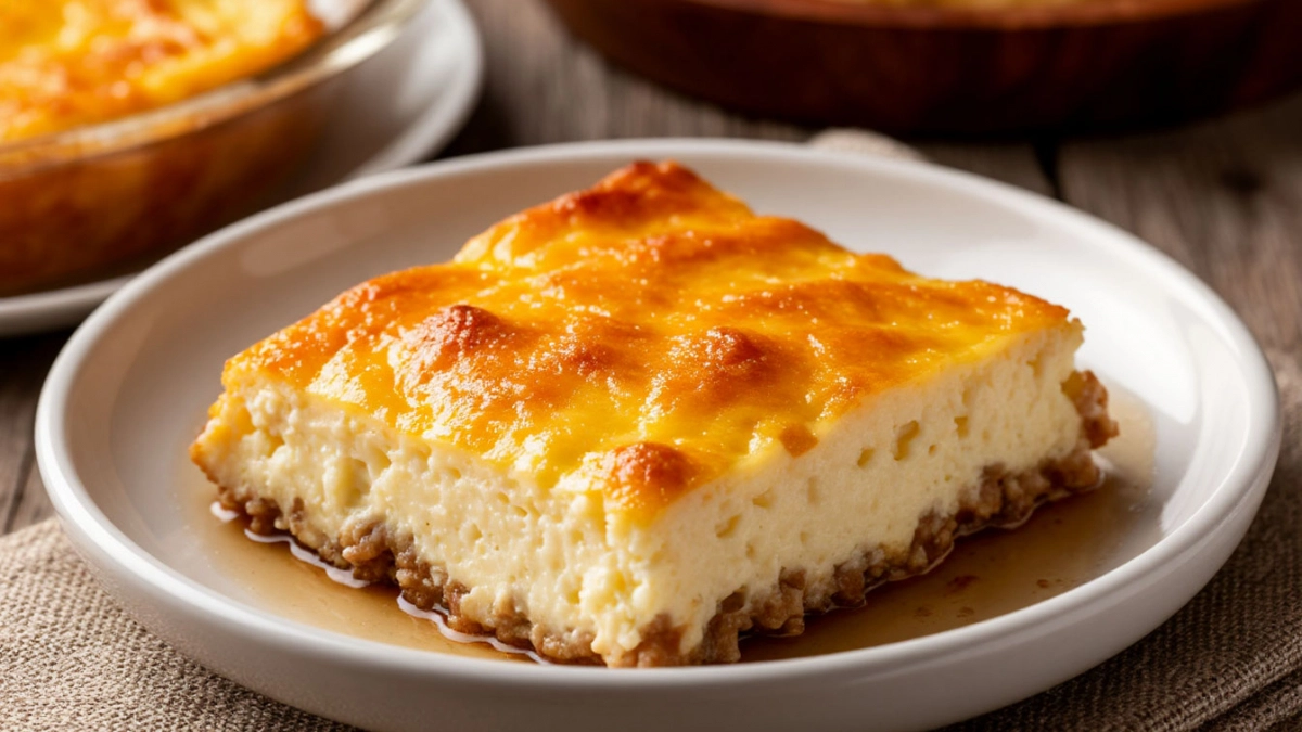 1 ложка в миску — и творожная запеканка получается мягкой как облако: а по вкусу – точь в точь как в детстве