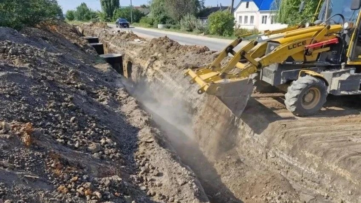 В Ельце меняют водопровод по федеральной программе