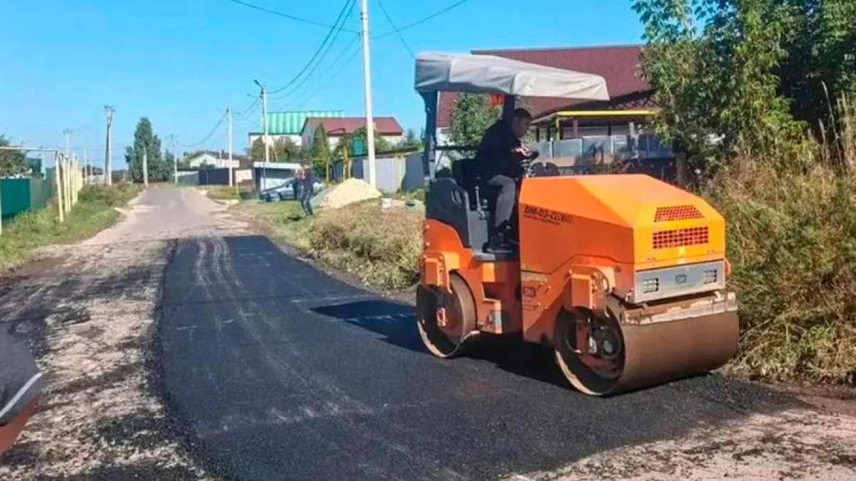 В Жёлтых Песках Липецка отремонтировали дорогу на улице Буденного