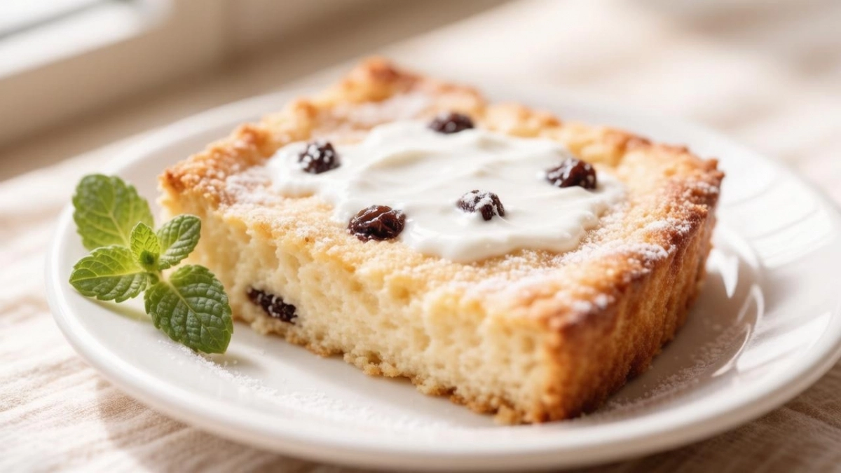 Тот самый вкус из детства: творожная запеканка с изюмом и ванилью как в садике