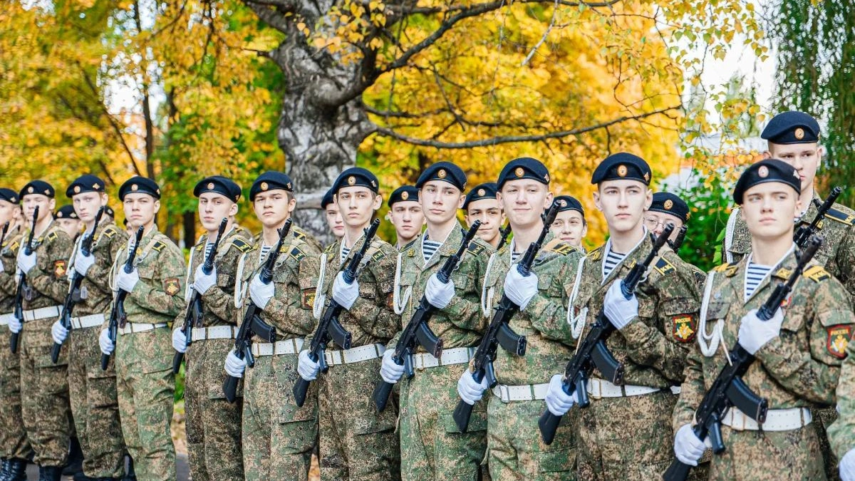 В 14-й школе Липецка появились новые кадеты