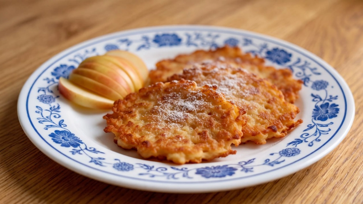 Натираю 2 яблока и готовлю драники на десерт — вкуснятина неимоверная, а продукты найдутся в любом холодильнике