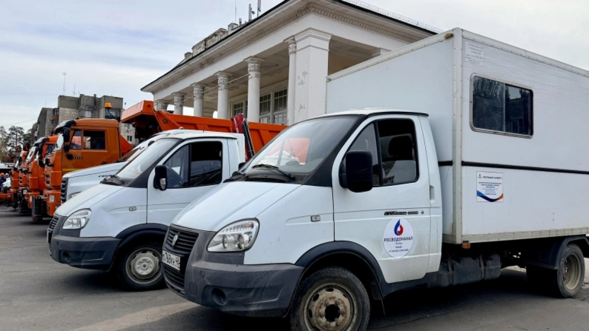 Липецкий водоканал вывел спецтехнику на учения гражданской обороны