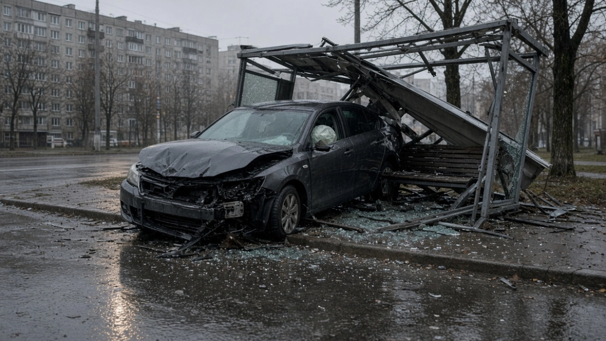 Ночная авария на улице Космонавтов обошлась 18-летнему липчанину в 935 тысяч