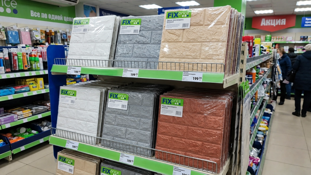В FixPrice появились панели под кирпич по 199 руб - за вечер переделала из унылого балкон уютный уголок для чтения и отдыха