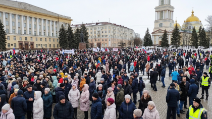 На Соборной площади пройдет флешмоб 18 марта