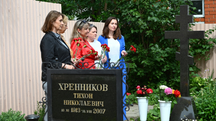 В Ельце почтили память композитора Тихона Хренникова в доме-музее